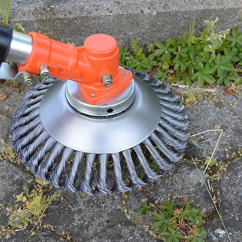 Gardening Tools For Weeds - Roue de désherbage en fil d'acier