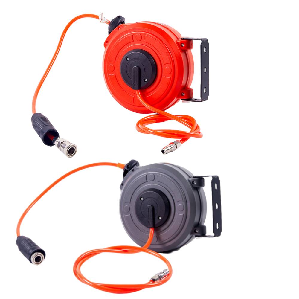 Gardening Tools Store - Enrouleur de tuyau d'air rétractable, compresseur
