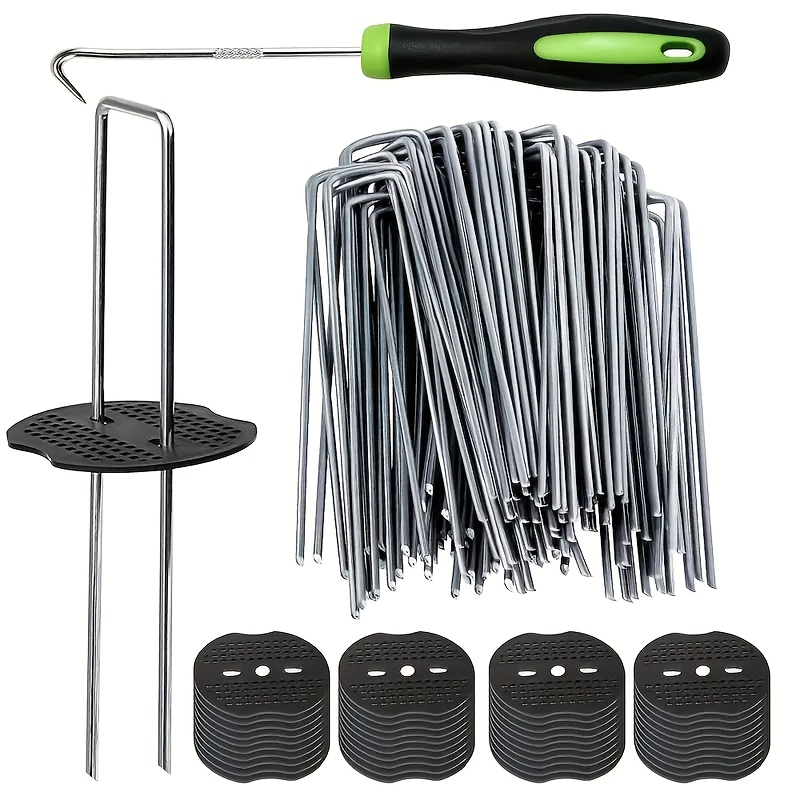 Gardening Tools For Weeds - Ensemble de piquets de jardin, agrafes