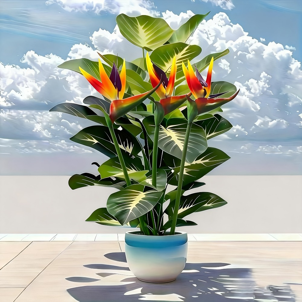 Gardening Tools Store - Plantes artificielles d'oiseau de paradis et