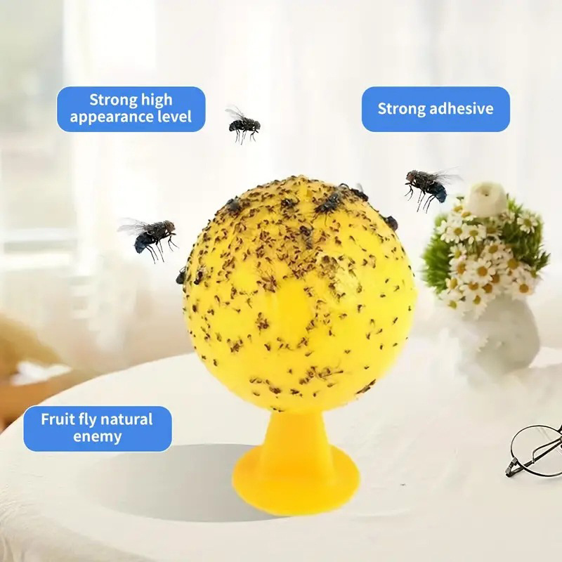 Pest Trap Yellow Sticky - Piège collant jaune pour insectes, attrape-mouches