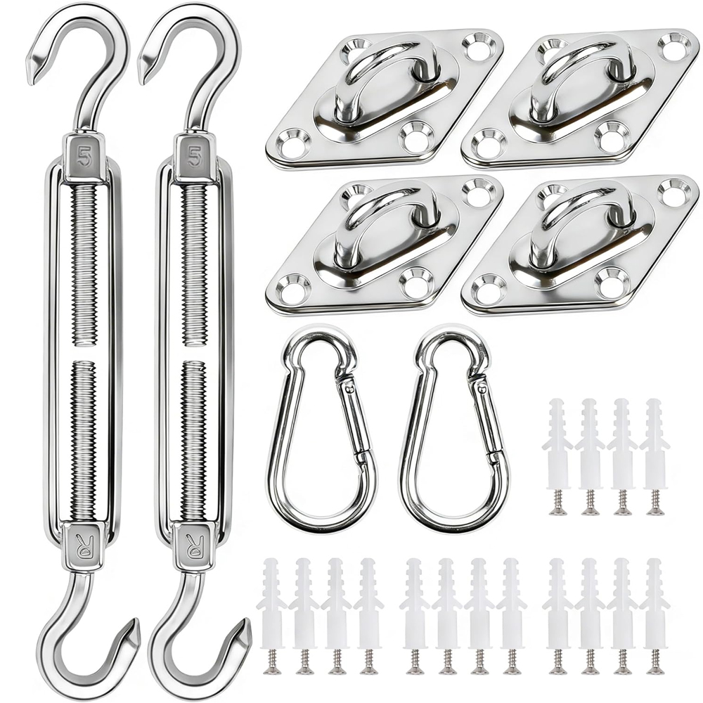 Gardening Tools Australia - Kit d'installation de voile d'ombrage en