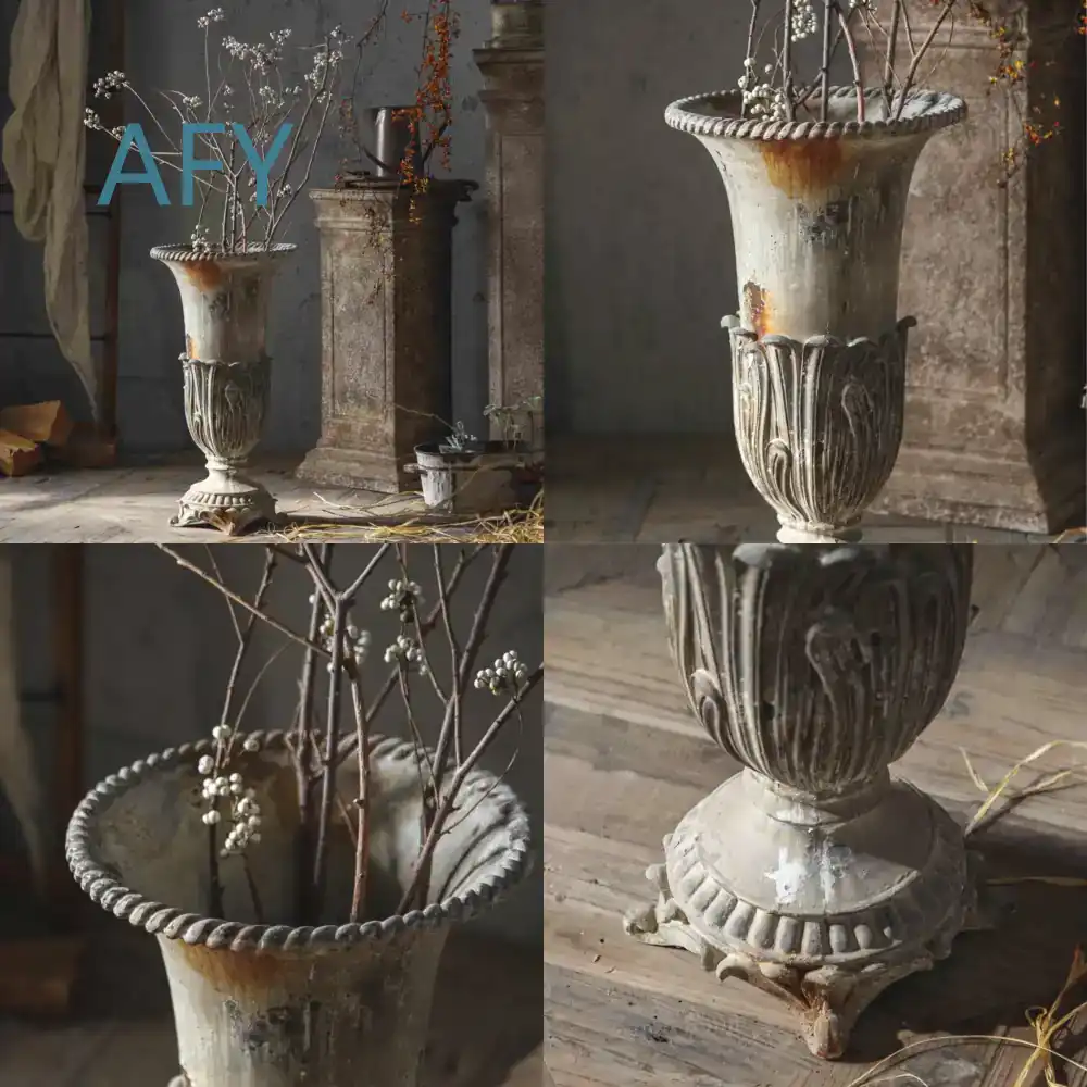 Gardening Tools Photo - Jardinière colonne romaine pour balcon extérieur,