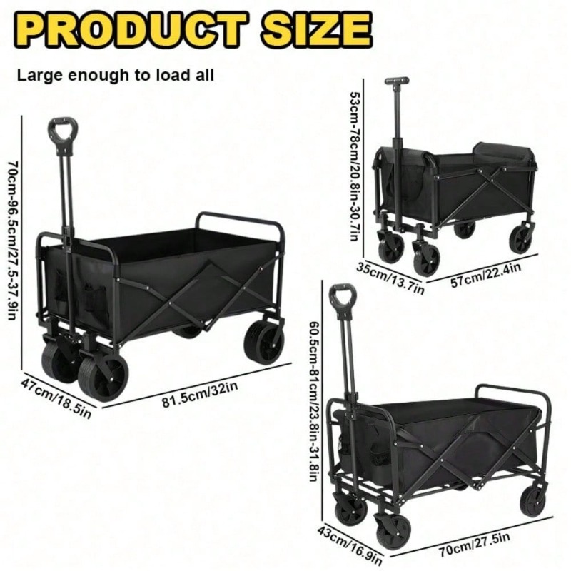 Chariot robuste de 220 lbs/450 - Gardening Yard Tools avis et prix