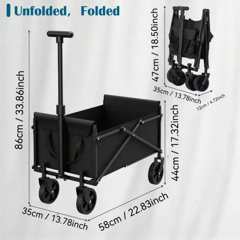 Chariot robuste de 220 lbs/450 - Gardening Yard Tools avis et prix