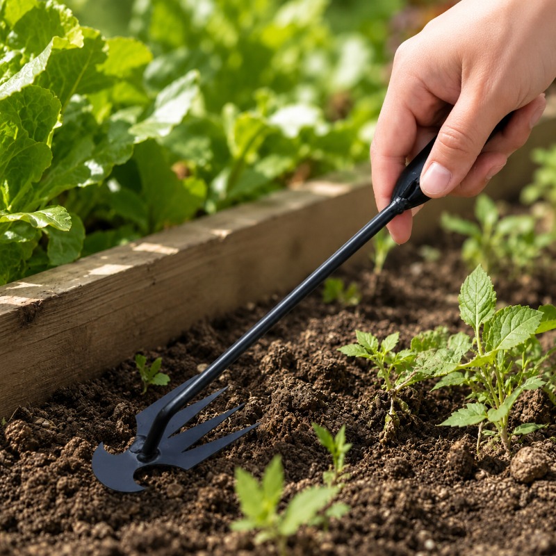 Râteau de jardin manuel 2-en-1 - Gardening Tools For Weeds avis et prix