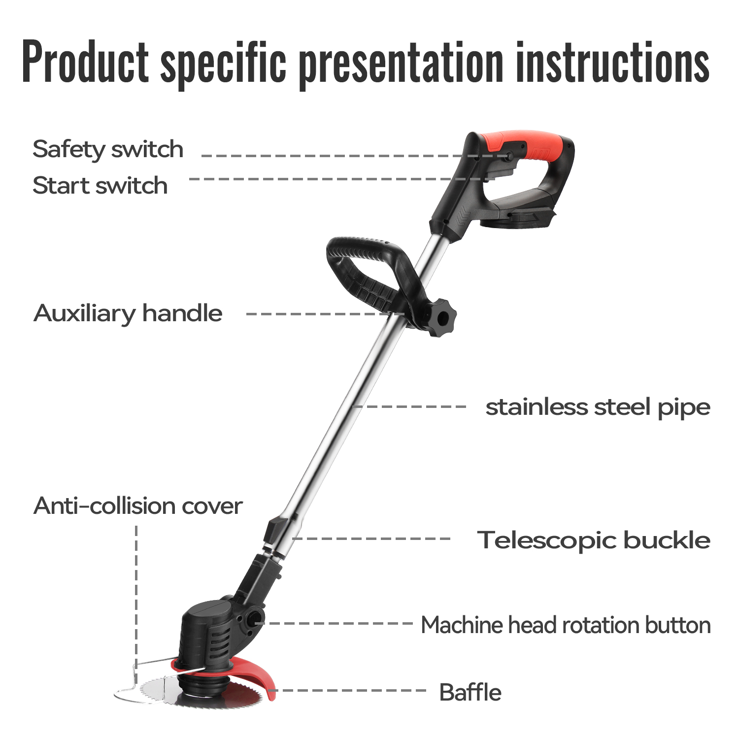 Tondeuse à gazon électrique au - Gardening Tools Cutter avis et prix