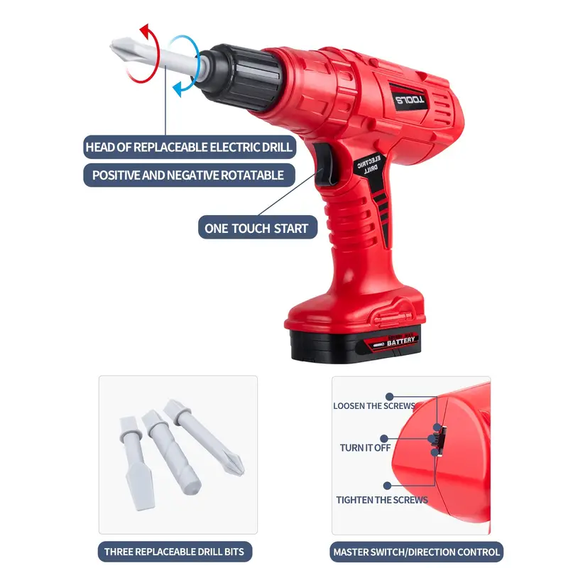 Perceuse électrique pour jouet - Gardening Tools For Toddlers avis et prix