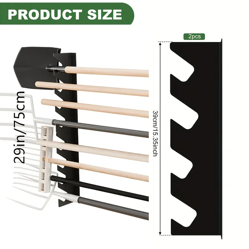 Support mural robuste en métal - Gardening Tools Organizer avis et prix