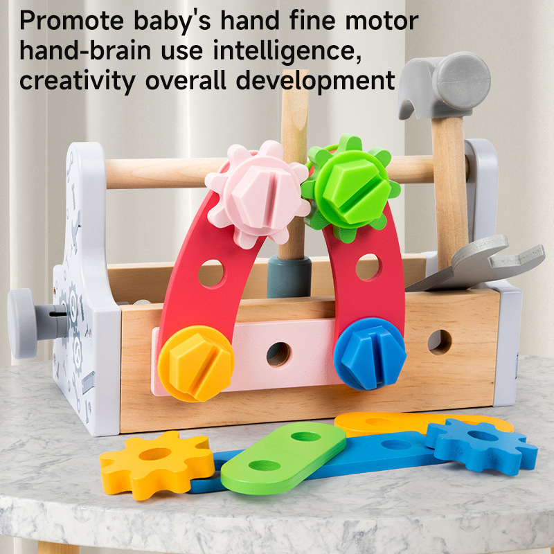 Boîte à outils en bois pour en - Gardening Tools For Toddlers avis et prix
