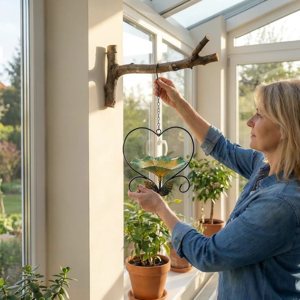 Mangeoire à oiseaux en fer, dé - Gardening Tools Unique avis et prix