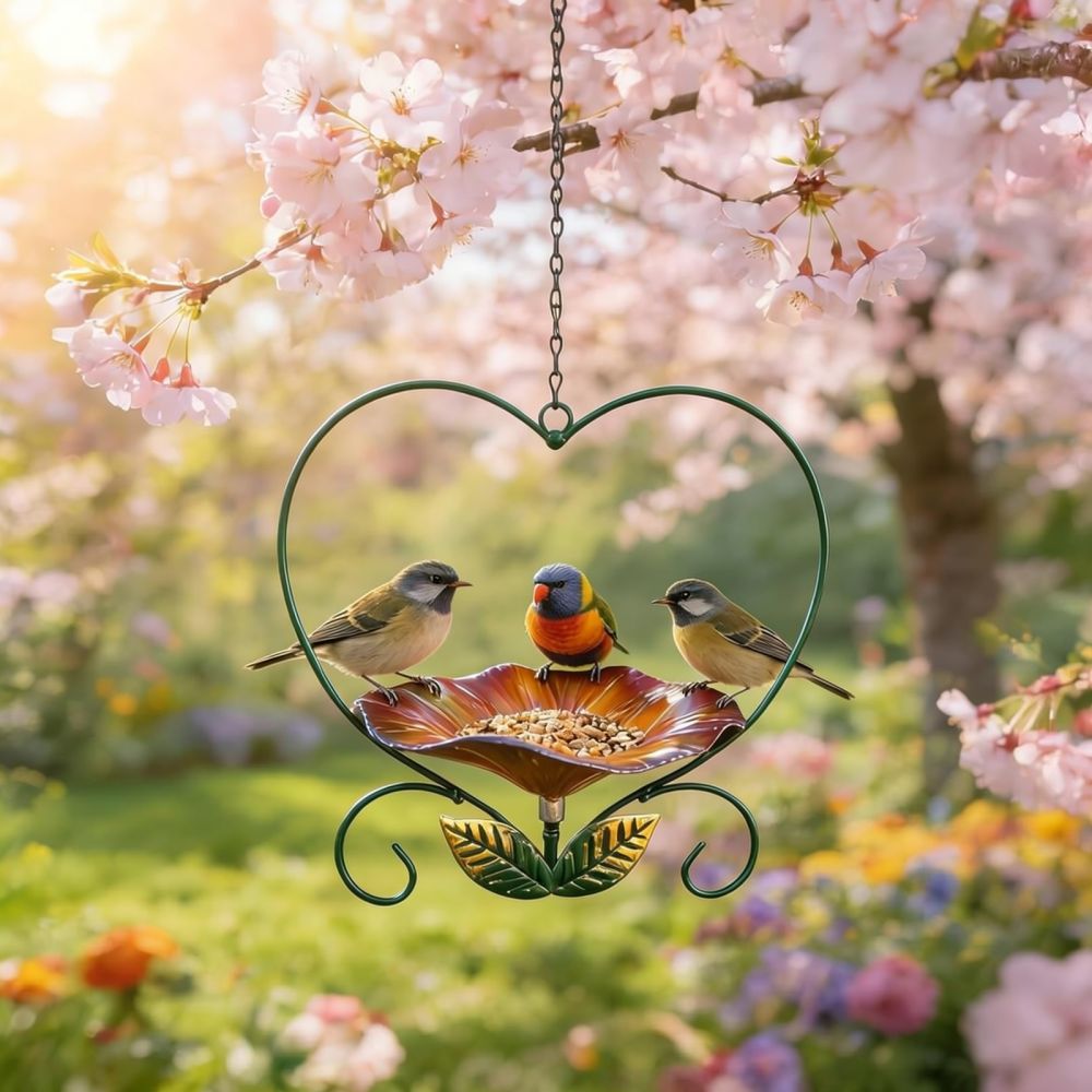 Mangeoire à oiseaux en fer, dé - Gardening Tools Unique avis et prix