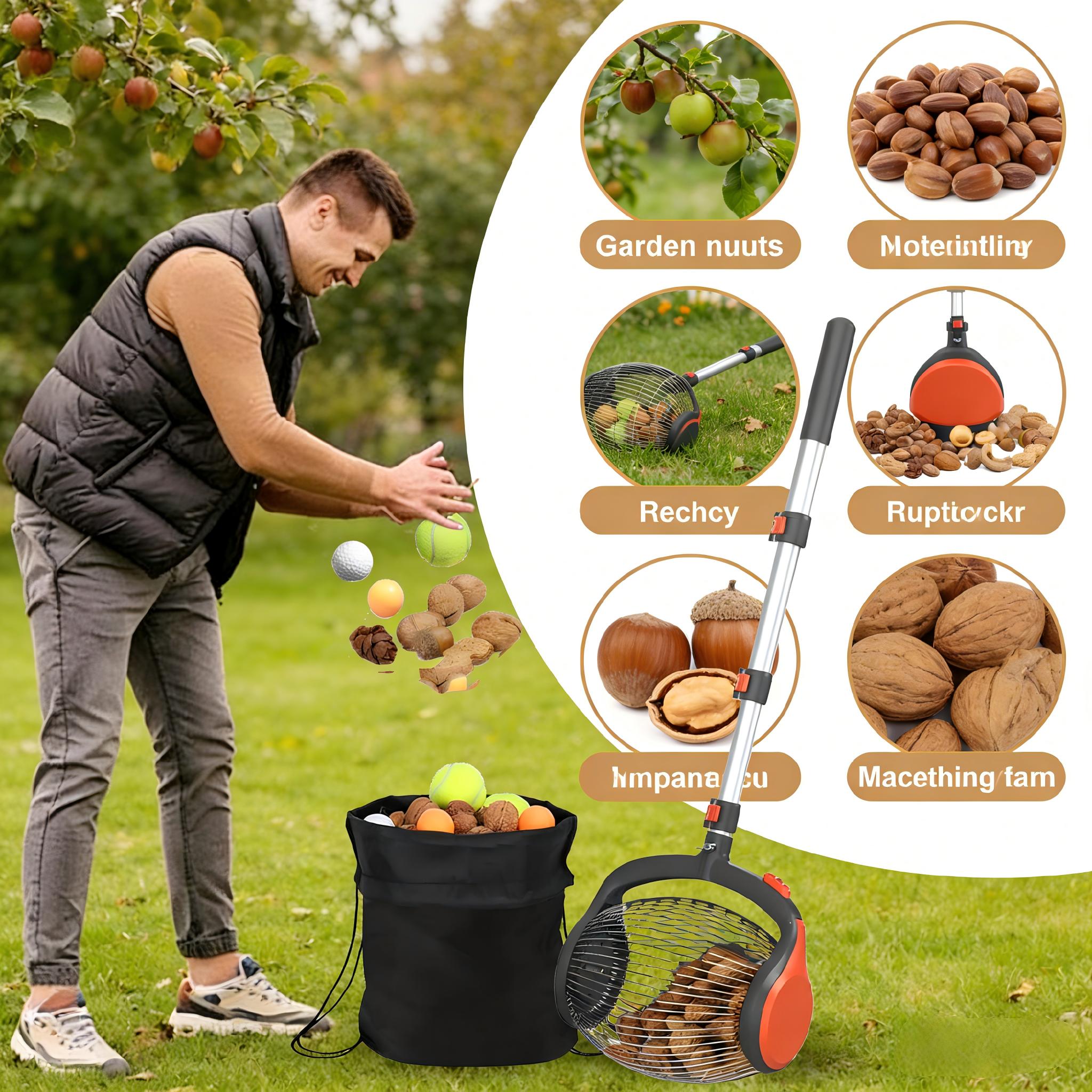 Ramasseur de noix 26,37 à 56,3 - Gardening Yard Tools avis et prix