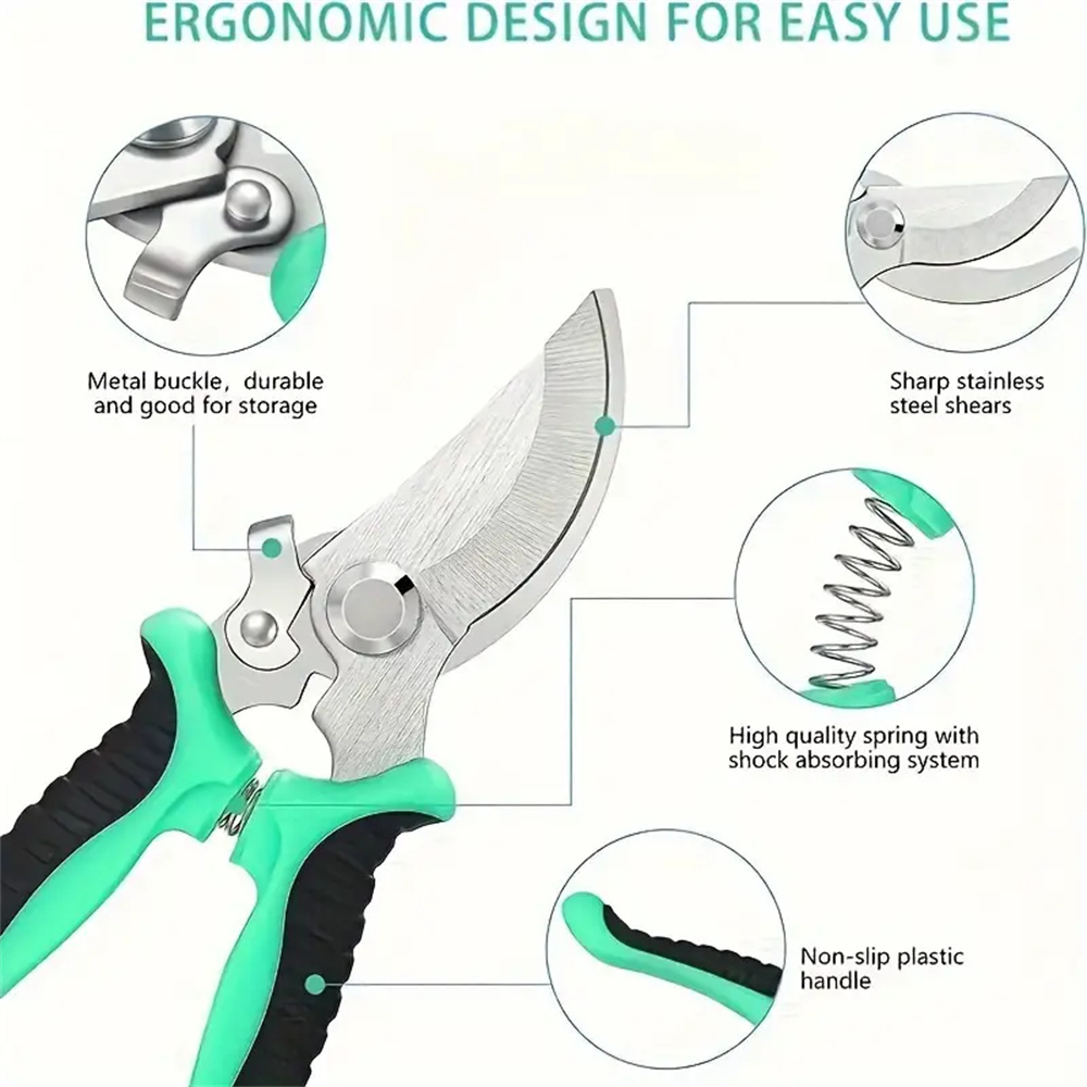 Sécateur bypass en acier inoxy - Gardening Tools Cutter avis et prix
